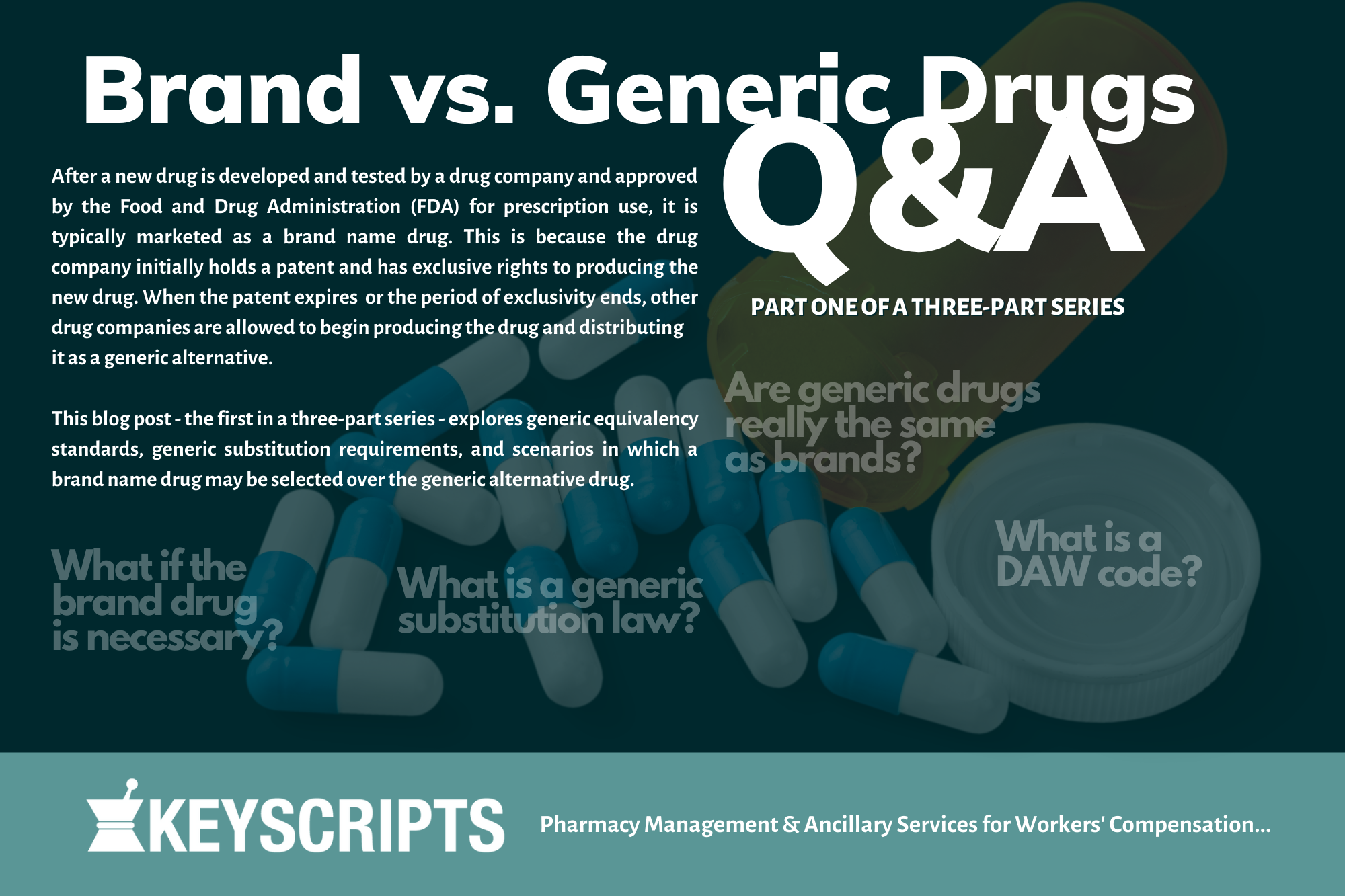 Brand-name vs. generic drugs: Which is better?