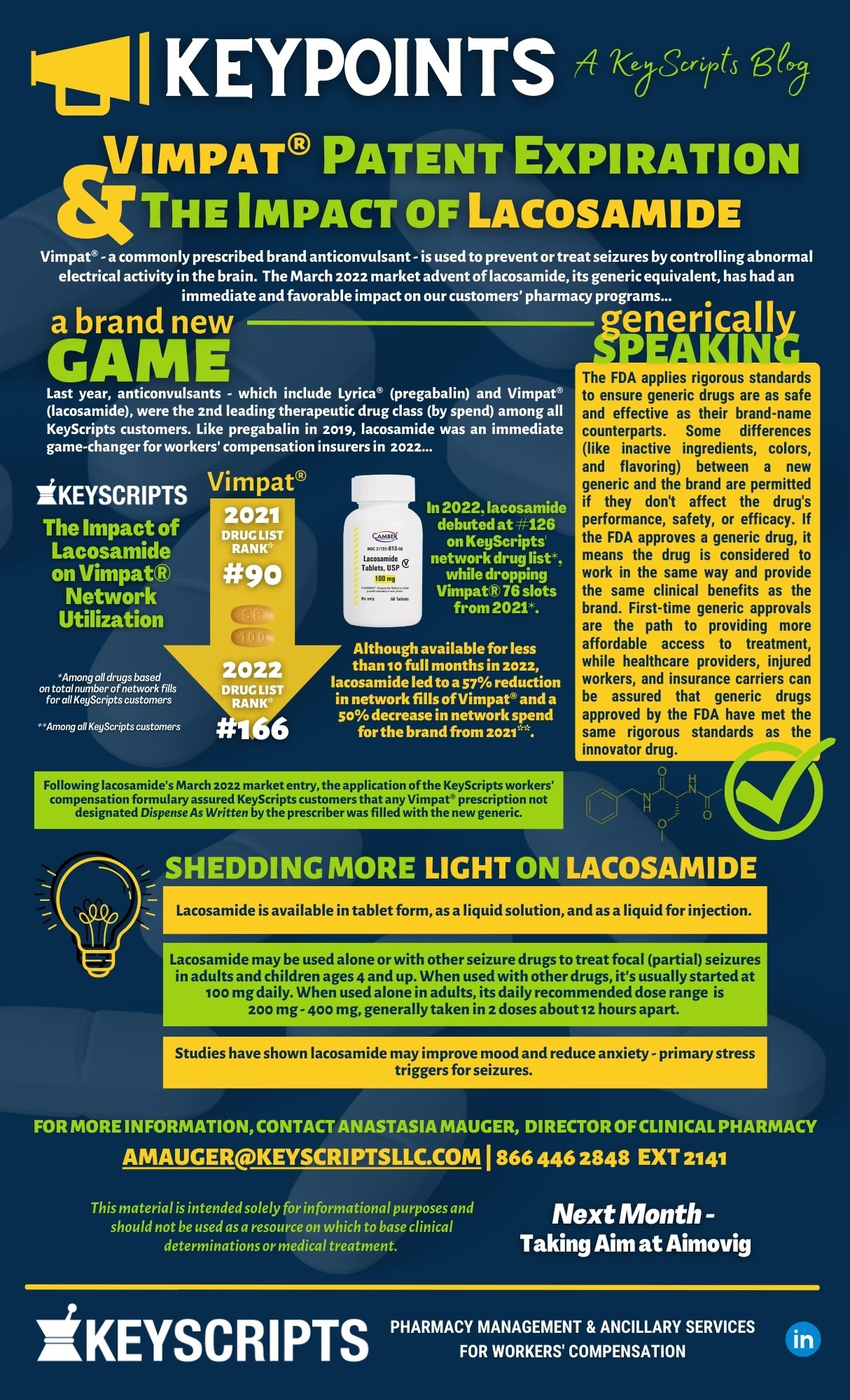 Vimpat® and the Impact of Lacosamide