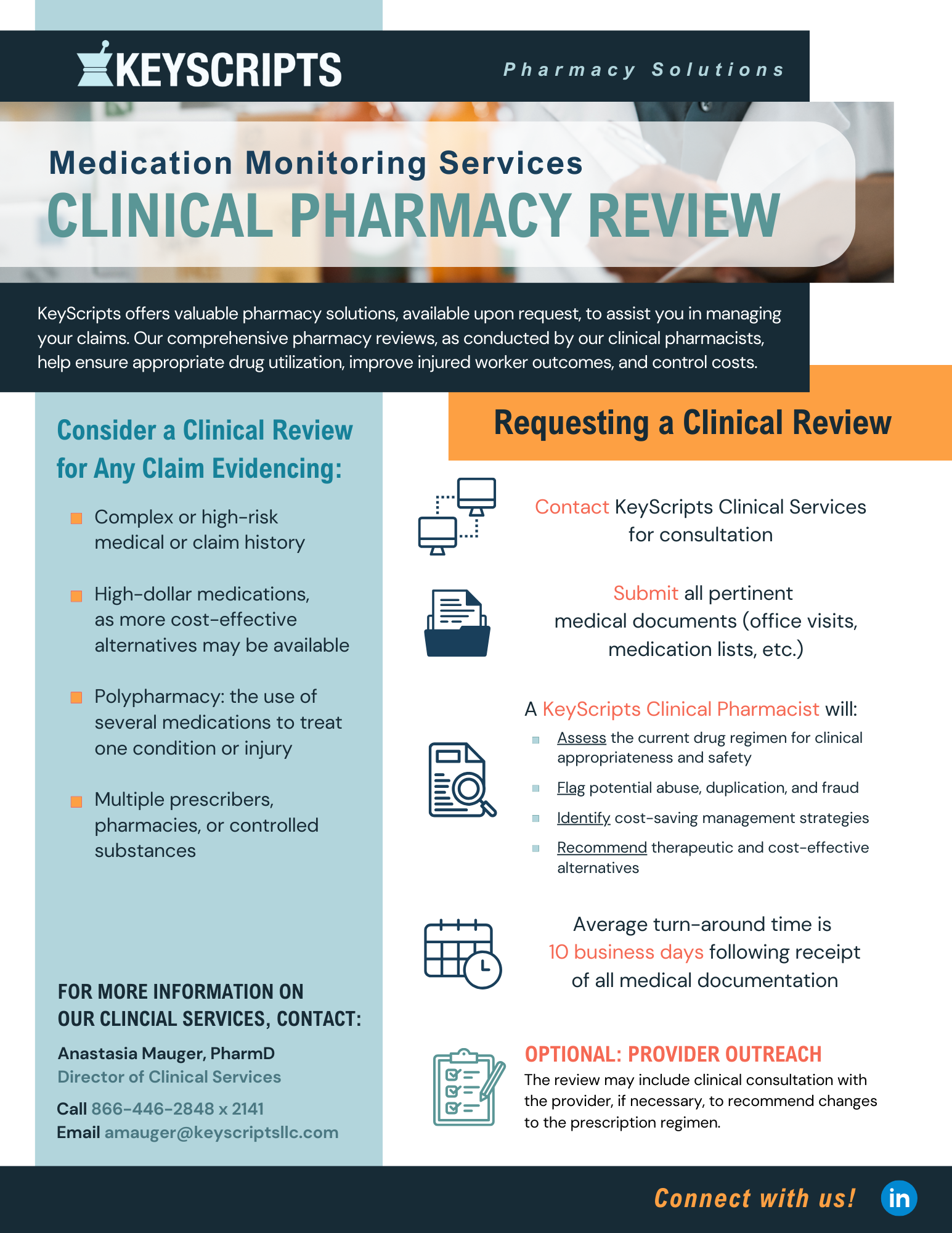 Medication Monitoring: Clinical Pharmacy Review